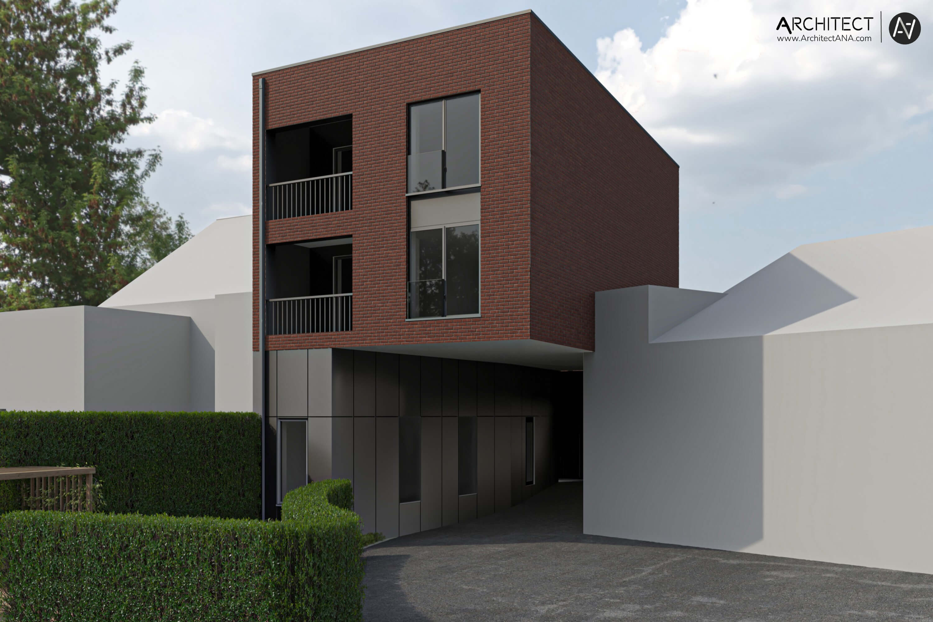 2024 | LIEGE - IMMEUBLE MODERNE DE DEUX APPARTEMENTS