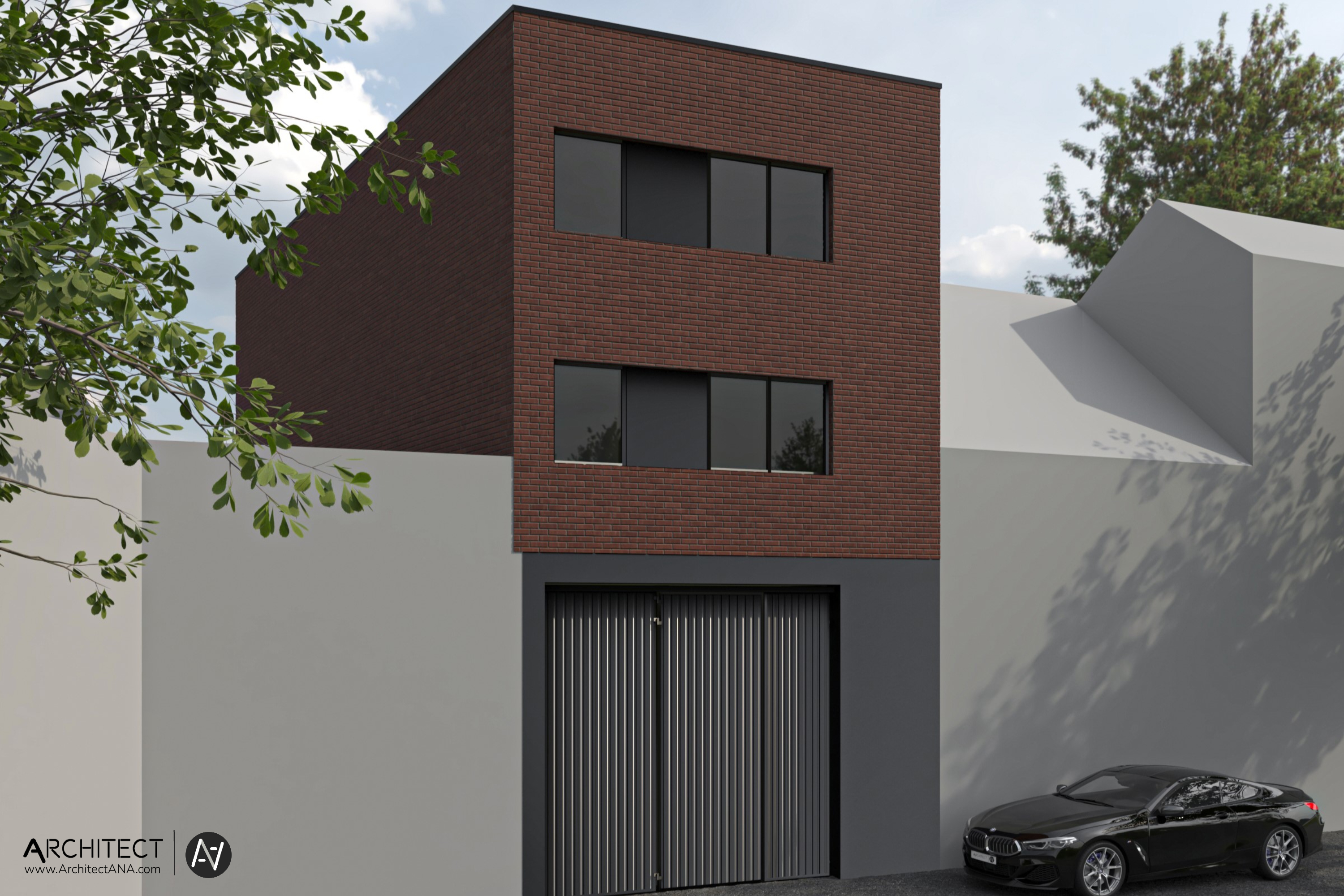 2024 | LIEGE - IMMEUBLE MODERNE DE DEUX APPARTEMENTS